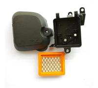 PEGGYLIN Gruppo Filtro Aria Adatto for Motore GX50 GX-50, decespugliatore, tagliabordi, Filtro Aria di Ricambio Completo
