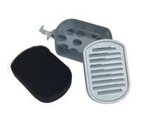 PEGGYLIN Gruppo Scatola Filtro Aria EY15 EY20 Adatto for Robin EY20D EY20B/C 3,5 HP 5,0 HP, Elemento in Schiuma for Coperchio Filtro Motore, Ricambio Spugna