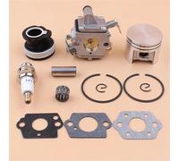 PEGGYLIN Kit Guarnizione Cuscinetto collettore di aspirazione pistone carburatore Adatto for motoseghe a Benzina STIHL MS180 018 MS 180 11301200603 11300302004