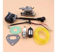 PEGGYLIN Kit Guarnizione Magnete Bobina accensione carburatore Adatto for Motosega Husqvarna 136 137 141 142 36 41 Zama C1Q-W29E Carb