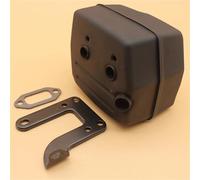 PEGGYLIN Kit Guarnizione Supporto silenziatore Scarico silenziatore Adatto for Motosega Husqvarna 268 272 272XP 272K 61 503535901
