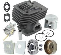 PEGGYLIN Kit pistone Cilindro da 38 mm Adatto for Stihl FS160 FS220 FS280 carburatore Frizione Tamburo Filtro Aria pulitore Gruppo Base
