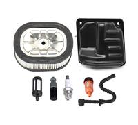 PEGGYLIN Kit Tubo Carburante, silenziatore di Scarico a Doppia Porta e Filtro Aria, Adatto for la ricostruzione della Motosega Stihl 044 046 MS440 MS460.
