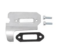 PEGGYLIN Set di guarnizioni di Scarico for Piastra di Raffreddamento del silenziatore con Viti, Adatto for Motosega TS410 TS420