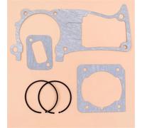 PEGGYLIN Set di guarnizioni for Anelli pistone da 45 mm x 1,2 mm, Adatte for Cilindro/Carter/silenziatore for Motosega Husqvarna 353 350 351 346XP