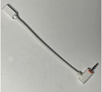 PEGLY Microfono a braccio di ricambio compatibile con LucidSound LS50, LS41, LS40, LS35X, LS31, LS30, LS10 e LS31LE, bianco