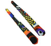 PEHHAH Long Tail Flick Ball Sock-Shaped Elastic Soft Polyester Poi Wave Drag Hand Skill Juggling Spin Contact Party Decoration