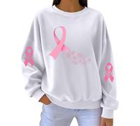peiaclkde Felpa Senza Cappuccio da Donna Felpe Casual con Stampa Girocollo Morbido Antipilling Sweatshirt Maglia alla Moda da Indossare Tutti I Giorni Tops Tinta Unita Senza Zip per Outdoor Jogging