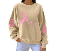 peiaclkde Felpa Senza Cappuccio da Donna Felpe Casual con Stampa Girocollo Morbido Antipilling Sweatshirt Maglia alla Moda da Indossare Tutti I Giorni Tops Tinta Unita Senza Zip per Outdoor Jogging