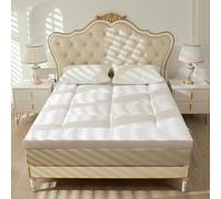 Peiaw Materasso Pieghevole Con Imbottitura Di Piuma - Riempimento Premium,Supporto Ergonomico & Design Salvaspazio Per Camere Degli Ospiti,Campeggio & Uso Domestico(0.9 * 1.9m)