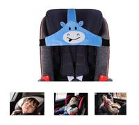 PeiDog Modello di vitello blu Supporto per la testa del seggiolino auto per bambini, cintura fissa per dormire per seggiolino auto, cinghia per la testa per bambini e bambini (blu).