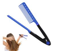 Peigne À Cheveux Lissant - Peigne Compact Chauffant, Outil De Lissage Portatif | Accessoire De Coiffure Utilisé Pendant Les Voyages D'Affaires Ou La Routine Quotidienne À L'Hôtel, Maison, Ou Dortoir