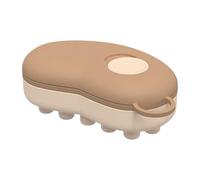 Peigne Massant Pour Cuir Chevelu | Brosse Relaxante Capillaire Portable Pour Apaiser Détendre | Peigne Glace Silicone Massant Pour Le Cuir Chevelu