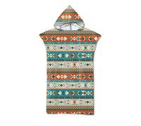 PEIHUODAN Asciugamano Microfibra Mare Grande Poncho Asciugamano Microfibra Mare Spugna XXL XL Uomo Donna Poncho Mare Ragazzo 12-14 Anni retrò Poncho Surf Accappatoio Poncho Adulto (Grigio,80x120 cm)