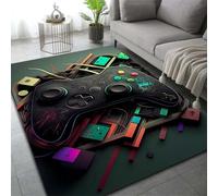 PEIHUODAN Tappeti Decorativi Per Le Stanze Dei Giochi Di Ragazzi E Ragazze, Tappetini Moderni Videogiochi, Morbidi Antiscivolo Il Soggiorno La Camera Da Letto Bambini Comodino (Colore 2,120x160cm)