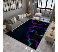 PEIHUODAN Tappeto Da Gioco Con Decorazioni Visive 3D, Tappeti Di Grandi Per Le Stanze Dei Giochi Di Adolescenti E Bambini, Tappeto Moderno Gaming, Per Soggiorno, Camera Da Letto (Colore 6,120x180cm)