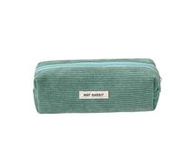 PEILINZE Astuccio per matite, astuccio per cancelleria, trousse per trucchi, in velluto a coste, organizer per matite, cancelleria per scuola e ufficio
