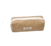 PEILINZE Astuccio per matite, astuccio per cancelleria, trousse per trucchi, in velluto a coste, organizer per matite, cancelleria per scuola e ufficio, BG