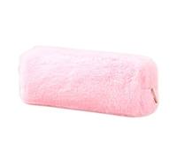 PEILINZE Astuccio per matite in peluche tinta unita carino Y matita sacchetto regalo per studenti cartone animato trucchi borsa per donne ragazze viaggio