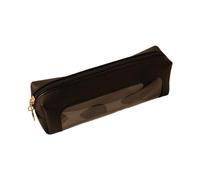 PEILINZE Astuccio per penne in poliuretano trasparente, impermeabile, multifunzionale, con cerniera, per cancelleria da viaggio, borsa organizer per cosmetici