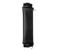 PEILINZE Astuccio portapenne in pelle PU, portapenne con cerniera, con elastici per quaderni, agenda, quaderni, quaderni, quaderni