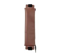 PEILINZE Astuccio portapenne in pelle PU, portapenne con cerniera, custodia per penne con elastici per quaderni, agenda, quaderni, quaderni, quaderni
