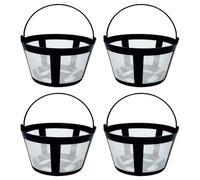 PEILINZE Confezione da 4 filtri permanenti in nylon riutilizzabili per caffè e caffè