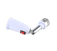 PEILINZE Estensione attacco E27 a E27 a 180 gradi flessibile adattatore per lampada a LED e fotocamera