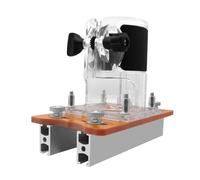 PEILINZE Set di basi per router per legno 2 in 1 accessori per router portatili in alluminio 6-56 mm trimmer base regolabile