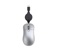 PEILINZE USB C Mouse con cavo retrattile piccolo mouse per bambini 1000DPI mouse da viaggio PC desktop notebook