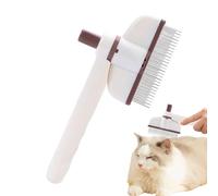 Peine Para Perros - Peine Perro Y Cepillo Gatos | Cepillo Para Perros Y Gatos Que Elimina | Pein Giratorio Para De Gato | Cepill Autolimpiable Profesional Para Mascotas Durante La Muda De