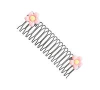 Peineta Peggiori - lato combinato per le donne | Forcelle per capelli rotti con corona di fiori | Pettini per capelli per donne capelli sottili | Pettini laterali, forcelle fixaci