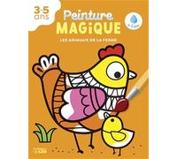 Peinture magique à l'eau - Les animaux de la ferme