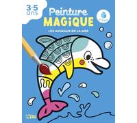 Peinture magique à l'eau - Les animaux de la mer