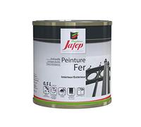 Peintures Jafep 37906332 - Vernice in ferro antiruggine, colore: Grigio topo