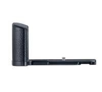 PEIPRO GFX100RF - Impugnatura per fotocamera tipo L con manico in pelle, piastra a sgancio rapido, compatibile con treppiedi Peak Design & ARCA, impugnatura in alluminio CNC per GFX100RF (nero, tipo L