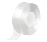 peiqiup Lavabile Trasparente Sottile Nano Tape (5M), Nastro biadesivo extra forte trasparente, impermeabile, antiscivolo, multifunzione, Per Muro, Casa o Ufficio, 2cm × 5m