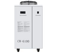 PEIXU CW-6100 Water Chiller Cooler,Refrigeratore ad Acqua Industriale,Temperatura Costante e Controllo Intelligente Della Temperatura,per La Macchina per Incisori Laser,CNC