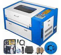 PEIXU Incisore Laser CO2 50W, Macchina da Taglio e Incisione 500x300mm Alta Precisione per Legno Pelle Acrilico con Software Lightburn/RDWorks