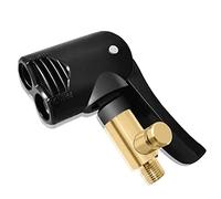 peiyee Connettore Valvola Pneumatica Universale, Connettore Valvola Bici, Adattatore a sgancio rapido in Ottone Clip-on, per Gonfiatori Pompa d'Aria Compressore Macchina