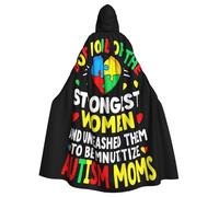 peiyeety Adoro l'autismo per il mantello con cappuccio, costume per uomini e donne, festa di Halloween e cosplay