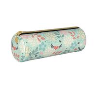 peiyeety Astuccio portapenne estetico con cuori e fiori, organizer con cerniera per scuola, ufficio, ragazze e donne
