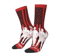 peiyeety Calzini casual sportivi Crazy Crew da donna e uomo, con scritta Remember Everyone e scritta Remember Everyone