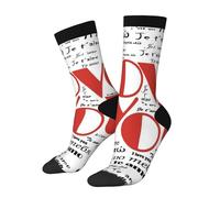 peiyeety Calzini unisex originali con scritta Ti amo, parole d'amore sul giornale, buona festa della mamma, vestibilità comoda ed elasticizzata.