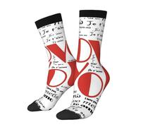 peiyeety Calzini unisex originali con scritta Ti amo, parole d'amore sul giornale, buona festa della mamma, vestibilità comoda ed elasticizzata.