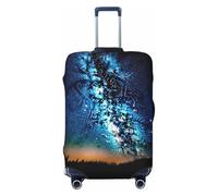 peiyeety Coprivaligia da viaggio con motivo Cielo pieno di stelle, coprivaligia in spandex, lavabile, elastico, antigraffio, adatto per valigie da 18 a 32 pollici.