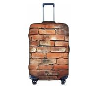 peiyeety Coprivaligia elastico resistente con motivo a muro di mattoni rossi - Proteggi e distingui il tuo bagaglio