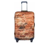 peiyeety Coprivaligia elastico resistente con motivo a muro di mattoni rossi - Proteggi e distingui il tuo bagaglio