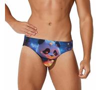 peiyeety Costume da Bagno da Uomo Panda, Slip da Bagno Sexy, Costume da Bagno 3XL