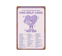 peiyeety Insegna in metallo con scritta Dramatic Exit, poster rosso e rosa per decorazione di camere, bar e caffè, 20x30 cm.